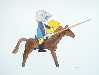D'aprs les jouets Playmobil  ( aquarelle )