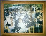 Le bal du moulin de la galette  ( huile sur toile )  D'aprs P.-A. Renoir