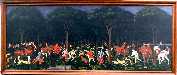 La chasse de nuit   ( huile sur toile )     D'aprs Paolo Uccello